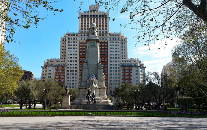 La Plaza de España, Madrid