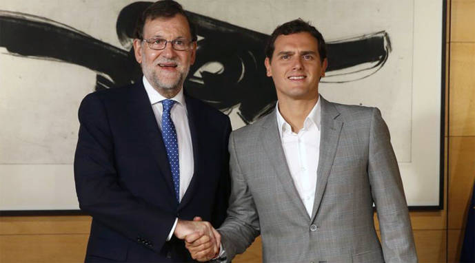 Rajoy y Rivera en una imagen de archivo