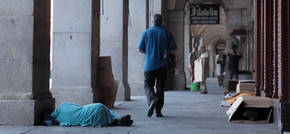En Madrid viven 2.217 personas sin hogar