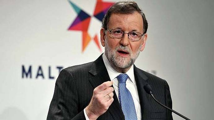 Rajoy dice que no permitirá 'amputación' de Cataluña a España