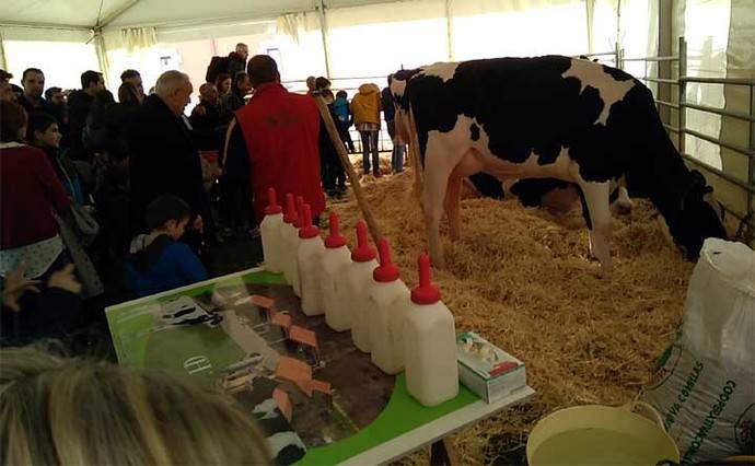 Ruiloba acogió la I Feria de la Leche con una animada programación.
 