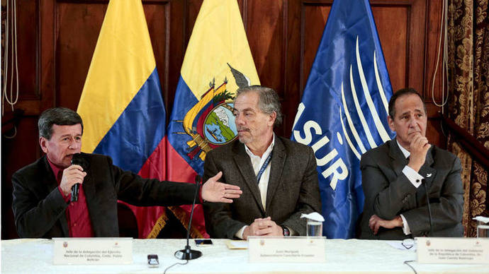 Colombia y ELN anuncian un primer acuerdo en su diálogo de paz