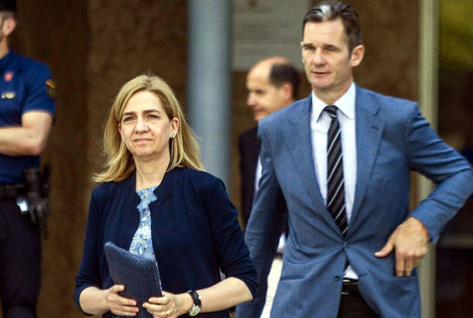 Sentencia del juicio contra la infanta Cristina se conocerá este viernes