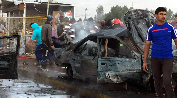 Elevan a 40 los muertos en un ataque con carro bomba en suroeste de Bagdad