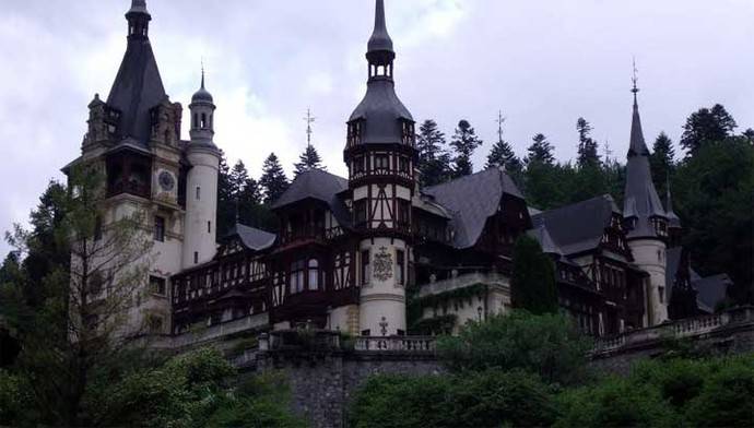 El castillo de PELES en Sinaia (Rumanía)