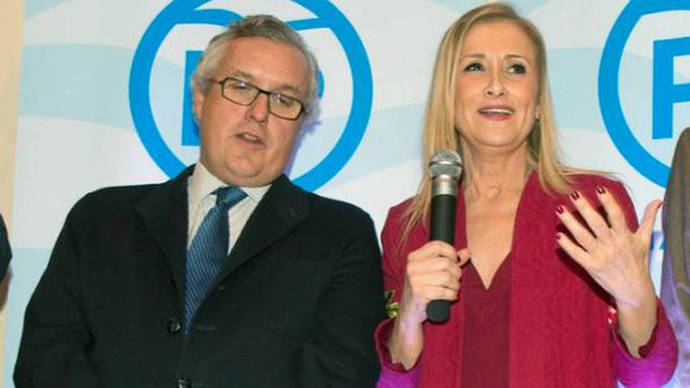 Luis Asúa y Cristina Cifuentes, candidatos a la presidencia del PP de Madrid