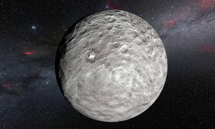 El planeta enano Ceres alberga compuestos precursores de la vida