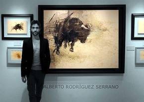 Alberto Rodríguez Serrano, Éxito internacional de una pintura singular y diferente