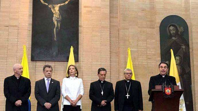 Anuncian visita de papa Francisco a Colombia en septiembre