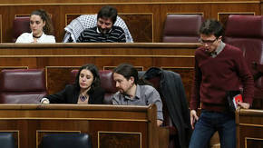 El estreno de Irene Montero como portavoz cambia el discurso de Unidos Podemos