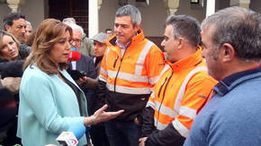 Susana Díaz intenta disputar a Pedro Sánchez la bandera de la izquierda