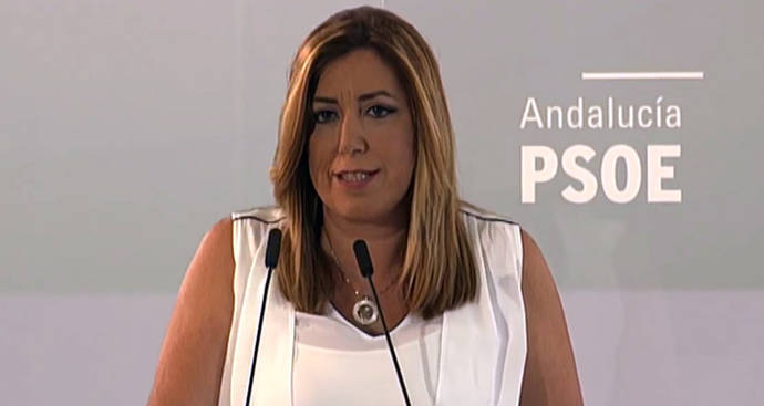 La presidenta de Andalucía, Susana Díaz