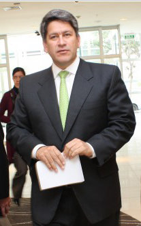 El ministro responsable de Turismo, Martín Pérez,