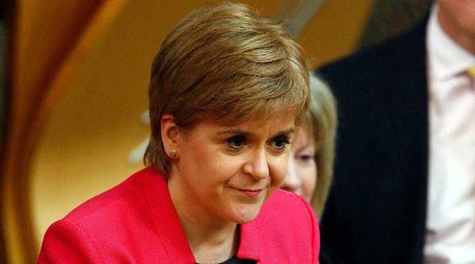 La nacionalista escocesa Nicola Sturgeon