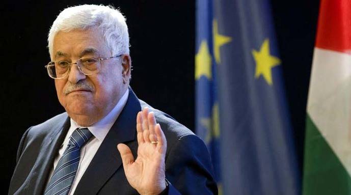 El presidente de Palestina, Mahmud Abbas