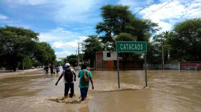 PERÚ: El Niño costero: caudal de los ríos del norte sigue en aumento