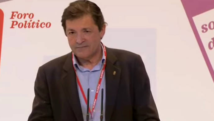 Javier Fernández, presidente de la Comisión gestora del PSOE
