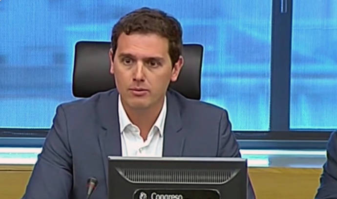 El líder de Ciudadanos, Albert Rivera