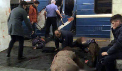 Un atentado en el metro de San Petersburgo deja once muertos y 45 heridos