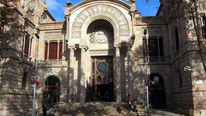 Palacio de Justicia de Barcelona, sede del TSJC