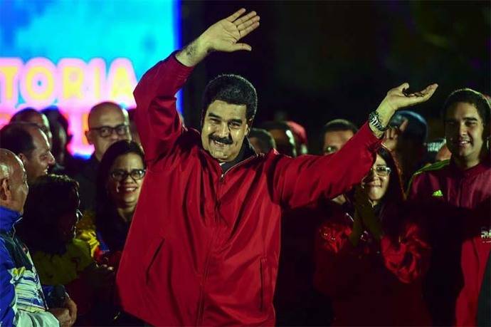 Maduro, el presidente sancionado