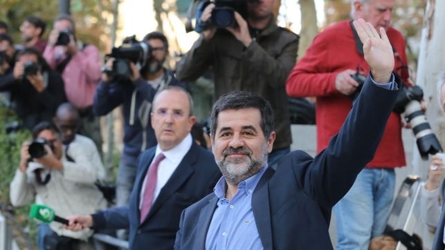 Jordi Sànchez, a la entrada del Supremo.