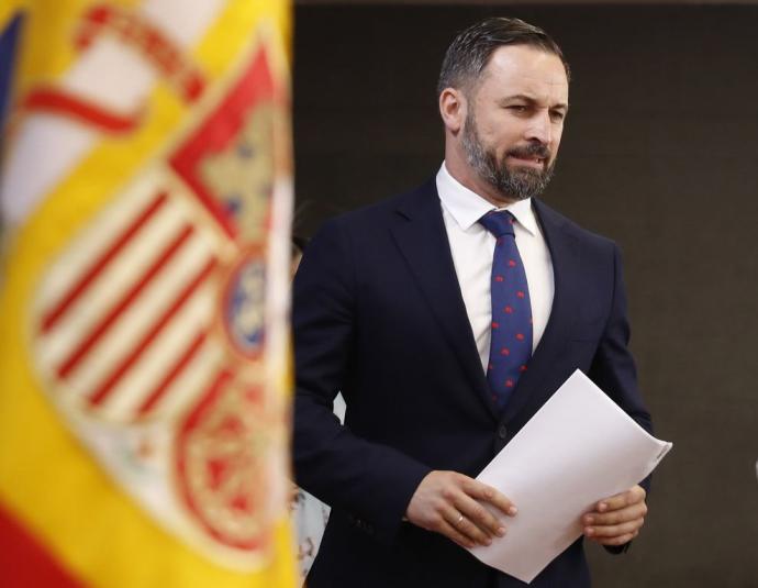 Santiago Abascal, líder de VOX