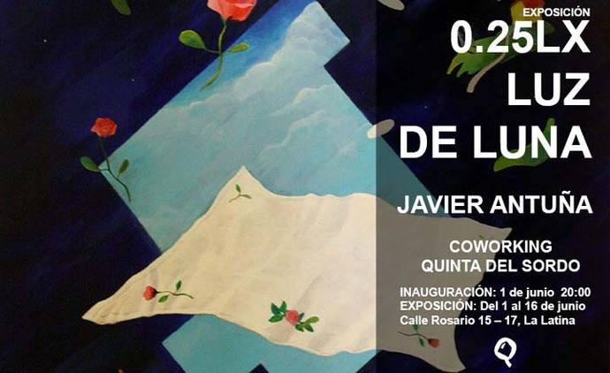 Javier Antuña expone “0.25 lx Luz de Luna” en la Quinta del sordo de Madrid