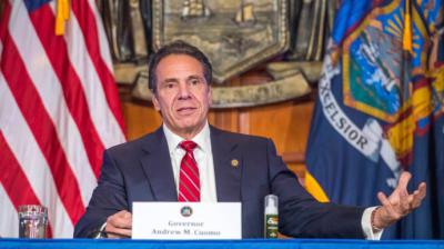  El poderoso gobernador del estado de Nueva York, Andrew Cuomo