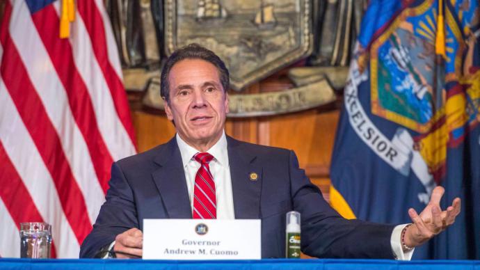  El poderoso gobernador del estado de Nueva York, Andrew Cuomo