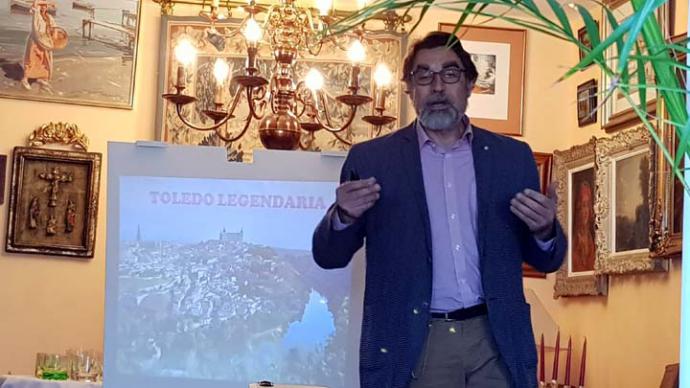 Rogelio Sánchez Molero: Conferencia sobre “Toledo legendario” en la Tertulia Ilustrada