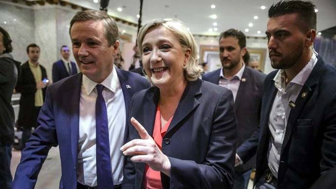 Le Pen defiende la necesidad de introducir una moneda nacional para Francia