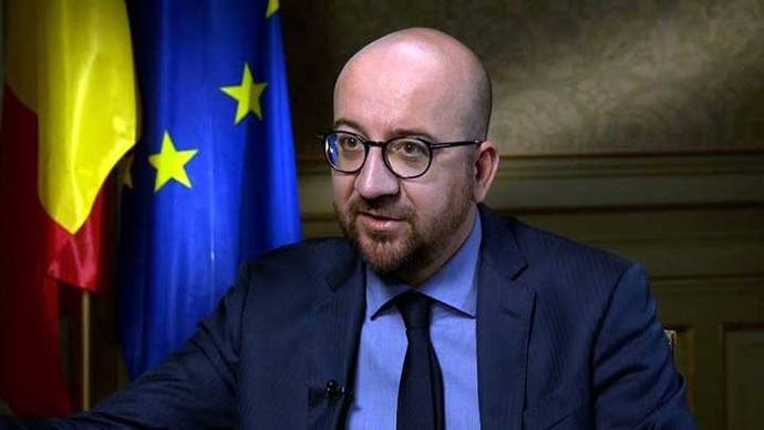 El primer ministro belga, Charles Michel