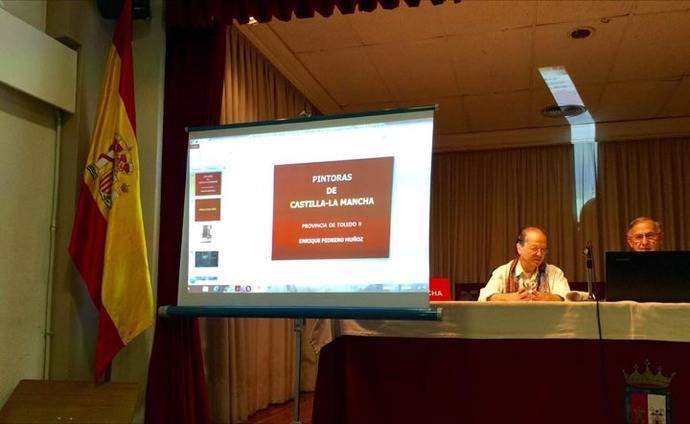Enrique Pedrero Muñoz impartió la conferencia “Las Pintoras de Toledo