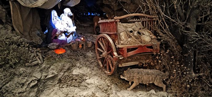 Un B elén que invita a detenerse y contemplar la Navidad en Sevilla