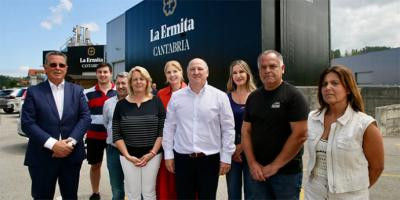 La empresa La Ermita Cantabria felicitada por su adaptación a los cambios y la inversión sostenida