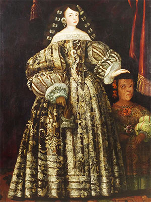 "La hija del Virrey" Dª María Luisa de Toledo (hija del Marqués de Mancera, Virrey de Nueva España). Museo de América