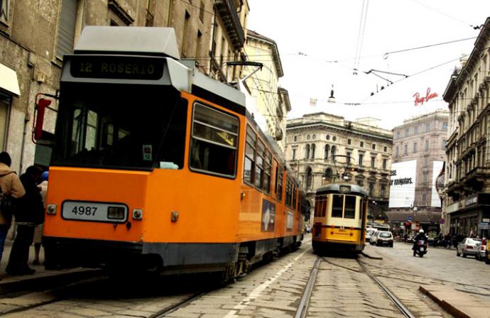 Los Tranvías de Milán