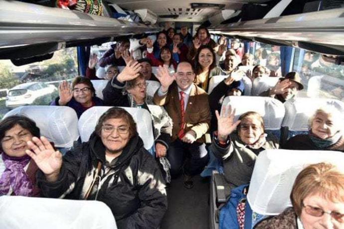 Más de mil adultos mayores disfrutarán del programa Vacaciones Tercera Edad en la Región de Los Ríos