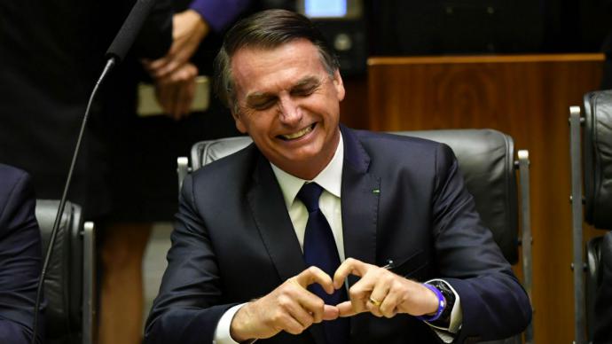 Jiar Bolsonaro, presidente de Brasil
