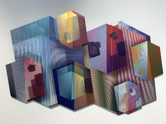 Juan Gerstl, venezolano/español, expone en la galería Kreisler su exposición “TAC. Poesía geométrica