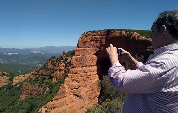 Las Médulas reciben 100.000 visitantes al año