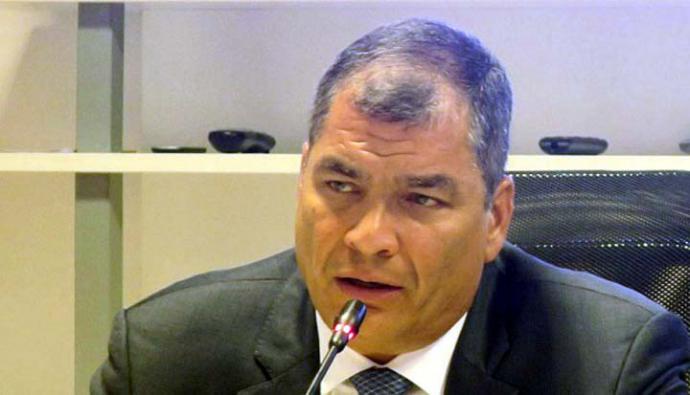  Rafael Correa, ex presidente de Ecuador
