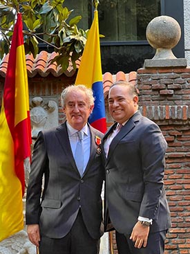 Tomás Cobos y Luis Guillermo Plata