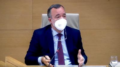 El exsecretario de Estado de Seguridad con el PP Francisco Martínez declara en la comisión Kitchen del Congreso EUROPA PRESS