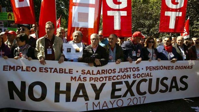 Primero de Mayo para reclamar estabilidad laboral y aumento salarial