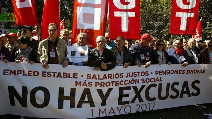 Primero de Mayo para reclamar estabilidad laboral y aumento salarial