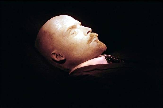 Imagen de la momia de Vladímir Ilich Uliánov 'Lenin' (1870-1924)