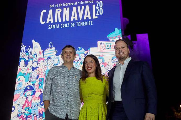 Santa Cruz de Tenerife presenta el cartel del Carnaval 2020 con un diseño innovador