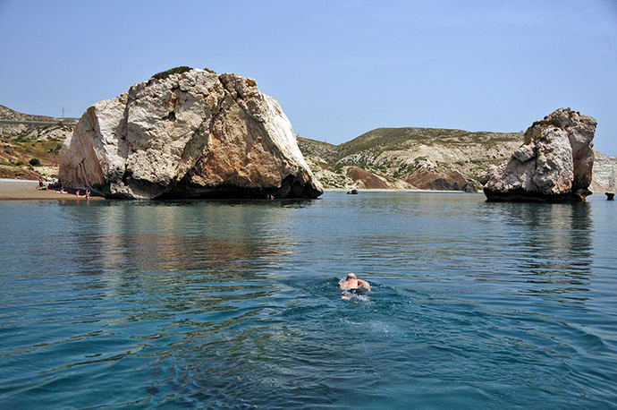 Petra tou Romiou. La Roca deAfrodita. Foto©Pedro Grifo